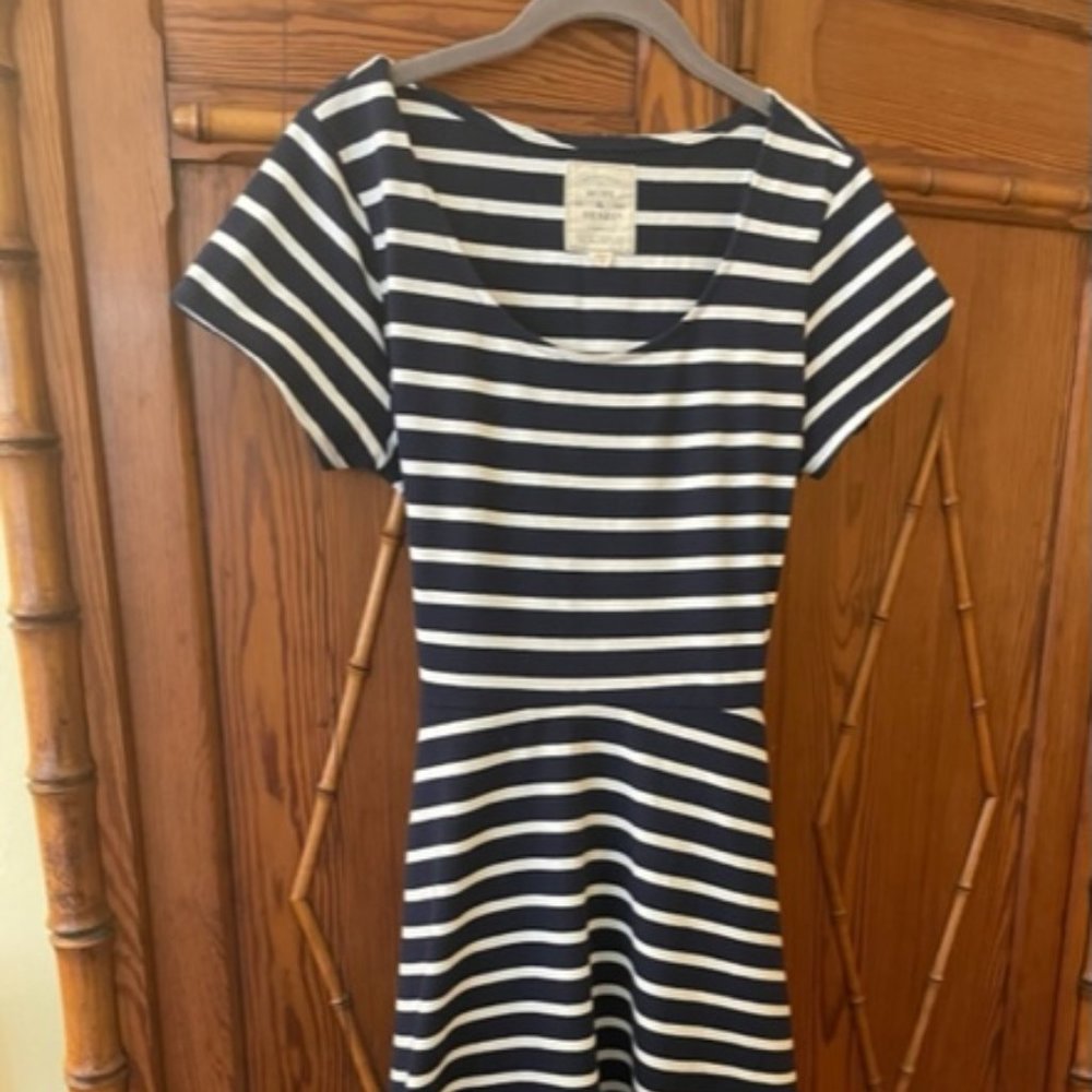 Navy & White Striped Dress from Target